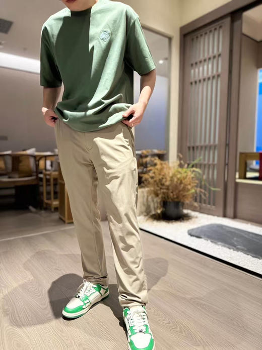 出口品质100% 新疆棉男士虎头刺绣短袖T恤 挺括有型 宽松落肩版型 必入款
七个色，尺码L-4XL 商品图9