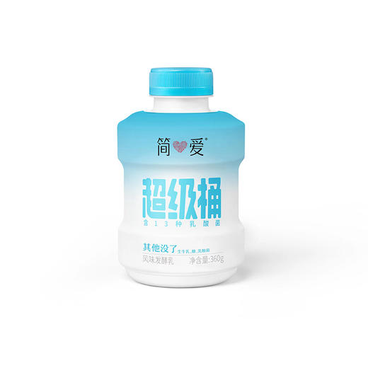 360g简爱超级桶原味风味发酵乳 大容量 大满足 商品图0