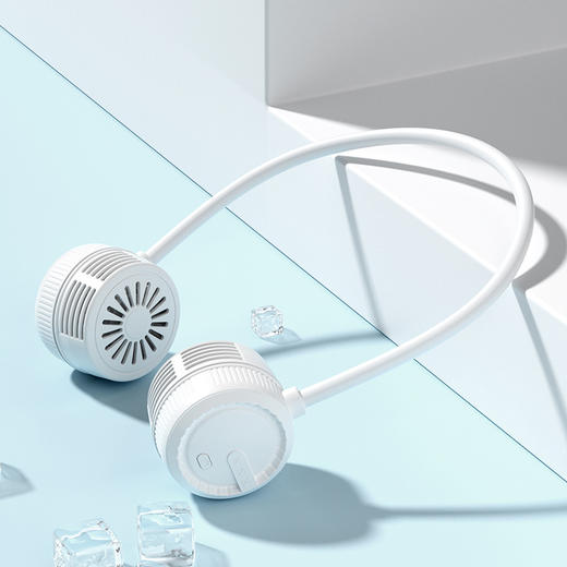 【酷夏必备！Mini口袋挂脖风扇】夏日清风，悠闲自在。静音设计，大容量续航。办公旅行、懒人必备，无声无息，悄然带来清凉。挂脖轻便舒适，随时随地，追逐潮流风尚！ 商品图6