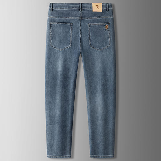 【特大码】【DKP】大依优型大码薄款牛仔裤弹力直筒男宽松大码夏季长裤肥佬300斤 商品图1