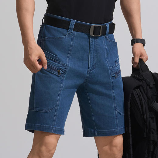 战之冰锋战术牛仔短裤 商品图2
