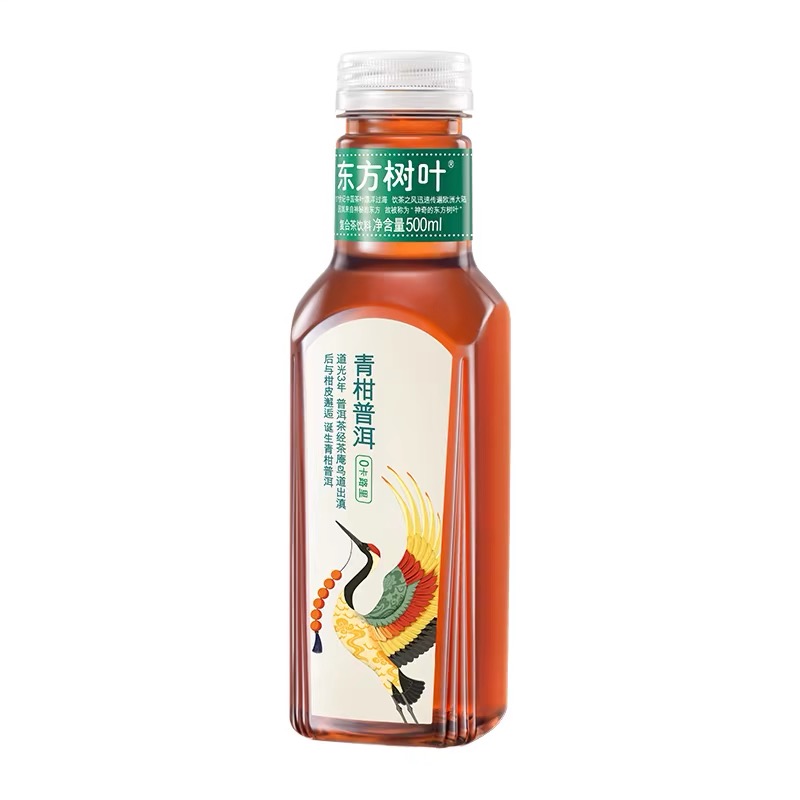 东方树叶青柑普洱茶饮料500ml