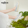 预售10天发|Safiya/索菲娅2025春夏百搭懒人编织透气亮片蕾丝渔夫鞋SFD1112239 商品缩略图6