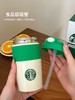 星巴克泰国联名泰雅绿双饮料冰冰咖啡杯 容量500，材质316 商品缩略图6