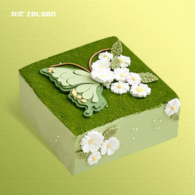 蝶儿飘飘（抹茶慕斯）