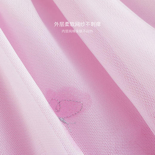 马克珍妮夏装新款 女童刺绣网纱短袖连衣裙 儿童礼服公主裙220981 商品图4