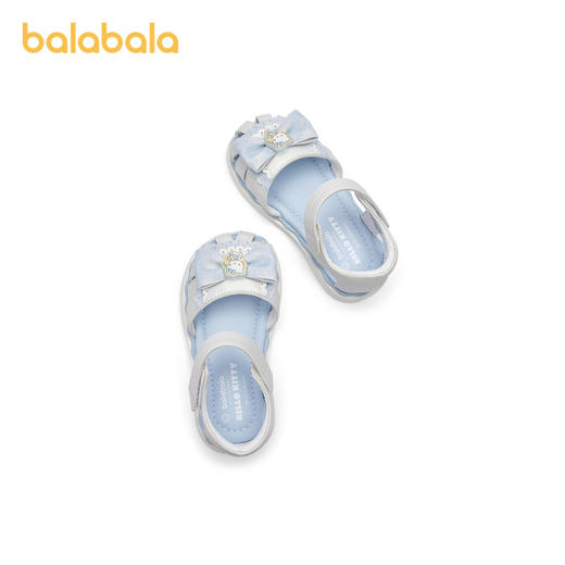 【hellokittyIP】巴拉巴拉宝宝稳步鞋女童包头凉鞋三丽鸥公主鞋夏 商品图4