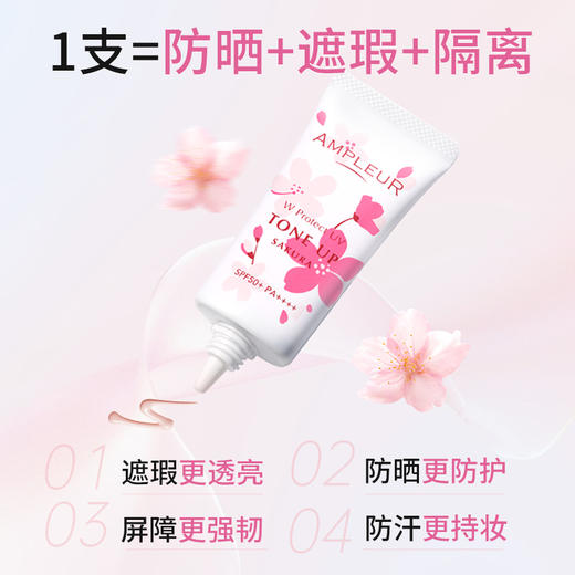 【保税仓直发】经典防晒+水感防晒+樱花款肤感防晒 商品图3
