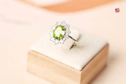 【舒柳】橄榄石戒指 商品图3
