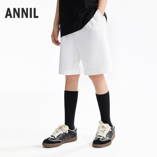 【超舒衣·全棉中裤】安奈儿透气速干柔滑中短裤新款童装实体店同款AM526717 商品图2