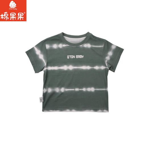 棉果果夏季商场专柜同款男童撞色短袖T恤M212140225345 商品图0