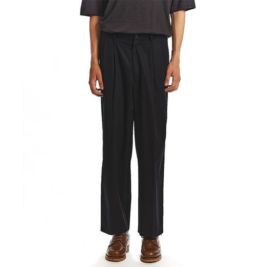 Markaware CLASSIC FIT 超高密度编织有机埃及棉宽松锥形裤 商品图0