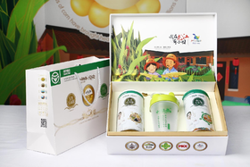 小园玉米 龙须粥南瓜粥礼盒龙须粥500g/罐*1 南瓜粥500g/罐*1