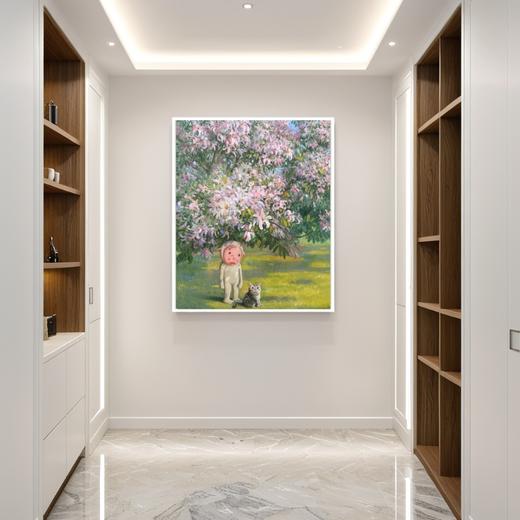 杨媛媛《巴塞罗那的木棉花》版画 商品图1