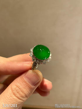 5261203，蛋面戒指。具体价格微信次咨询