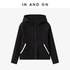 55018   IN AND ON 轻量漫氧 加绒空气层带帽拉链卫衣外套 商品缩略图2