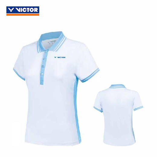 胜利威克多 女款 针织POLO衫 S-51037 商品图0