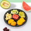 喇叭花一次性PET水果切盒蔬菜打包餐盒圆形沙拉碗甜品盒带盖50套 商品缩略图9