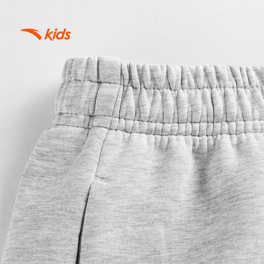 安踏儿童裤子女大童2025年春季优可丝针织运动长裤362516710 商品图2