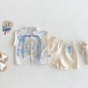 【夏日新款，宝宝中国风爬服~】婴儿刺绣包屁衣2025新款 夏季宝宝洋气中国风爬服 新生儿水墨画衣服-QQ 商品缩略图5