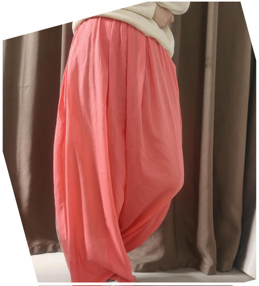 裁缝学苑AS342宽松灯笼裤瑜伽裤纸样舞蹈阔腿裤运动裤打版裁剪样板 商品图1