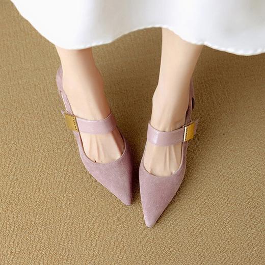 【预售5天】高跟鞋尖头细跟时装鞋浅口低帮四季鞋单鞋DB&M6277 商品图1