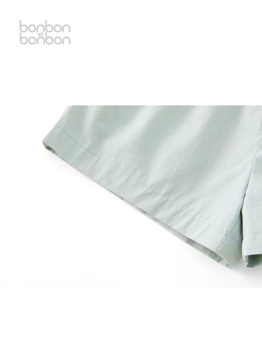 薄荷绿设计感短裤 商品图4