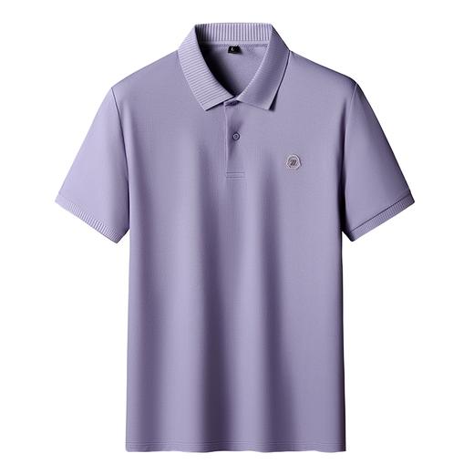 【亚麻+桑蚕丝】【DK】大依优型大码短袖POLO衫加肥加大半袖体恤夏季款肥佬宽松商务休闲百搭上衣男士胖子 商品图5