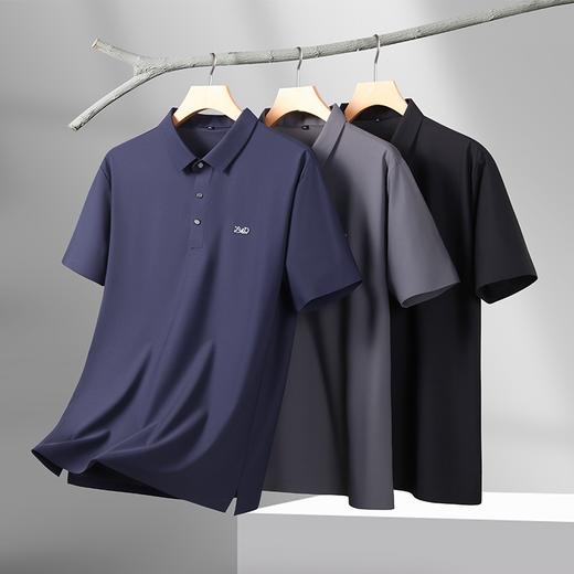 【无痕】【DK】大依优型大码短袖POLO衫加肥加大半袖体恤夏季款肥佬宽松商务休闲百搭上衣男士胖子 商品图0