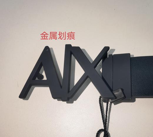 8054703954254 ARMANI EXCHANGE 男士牛剖层移膜革耐用百搭简约腰带 商品图3