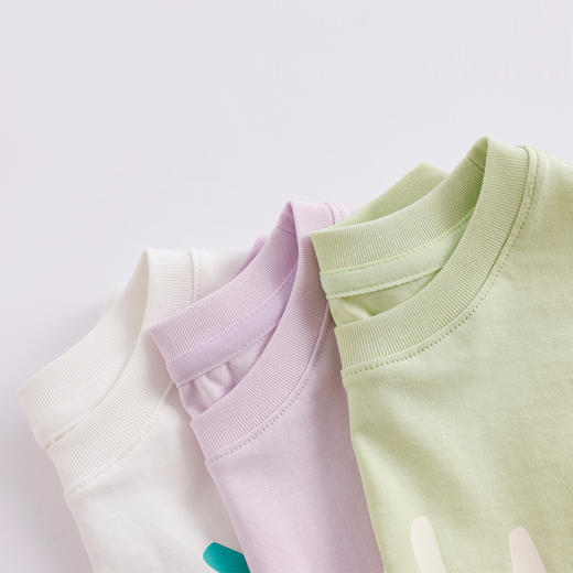 【科技凉感】马克珍妮夏装新款 女童宽松短袖T恤上衣230858 商品图4