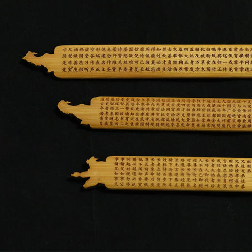 精品国学手柄款竹戒尺 商品图3
