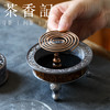 茶香记 古锡湘妃竹狮子香炉摆件香薰炉简约古雅茶道零配 商品缩略图3