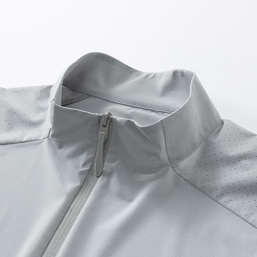 【防晒衣】【DTH】大依优型大码男装立领防晒衣皮肤衣薄款清凉防晒服透气高弹男夏季外套上衣 商品图4