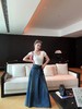 [ PIAN AI ] 冷小姐# 自带大女主气场的 A字型大摆牛仔长款半裙 商品缩略图5