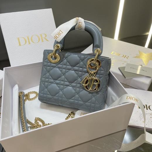 迪奥  LadyMini3格菱格纹戴妃包（HH） 商品图2