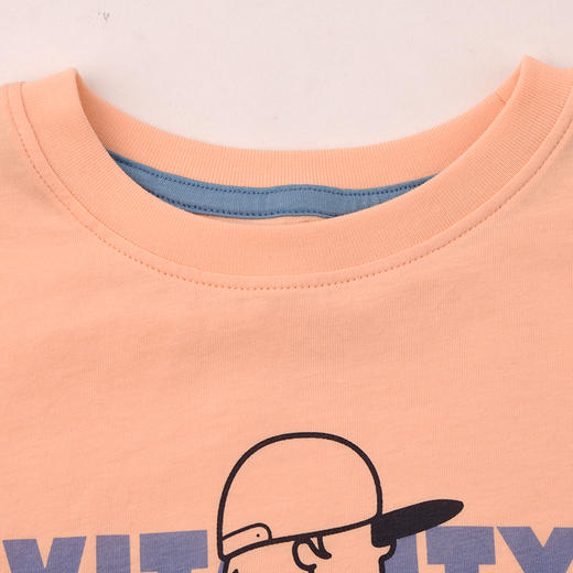 棉果果夏季商场专柜同款男童短袖T恤M212140225350 商品图2