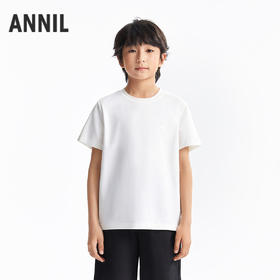 【超舒衣·速干短T】男女童透气速干全棉T恤夏季新款安奈儿童装实体店同款AM521713