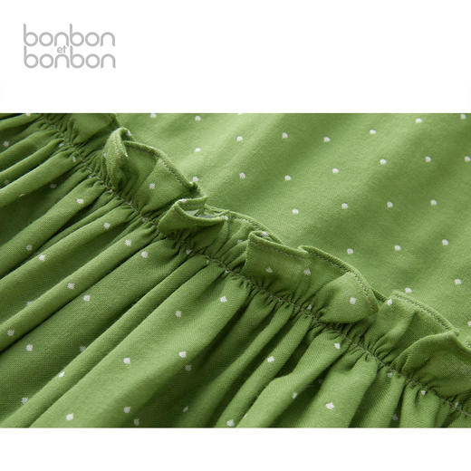 波尔卡圆点挂脖连衣裙 商品图4