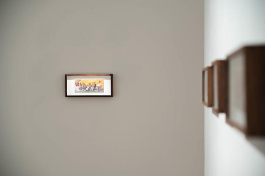 艺术家龚玉展览作品 “白塔” 装饰画 客厅书房 醍醐《高顶澄烟霞》上海个展 商品图6