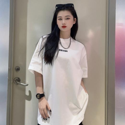 N印小字母短袖T恤（白）夏季152030020321 商品图0