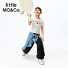 【5F】little MO&Co.抑菌 little moco童装25夏装新款女童修身短袖印花T恤 商品缩略图3