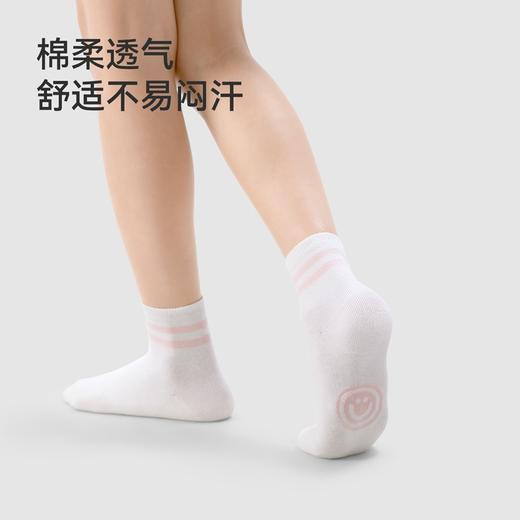 【A类精梳棉】女童中袜五双装安奈儿童装JG527236 商品图4