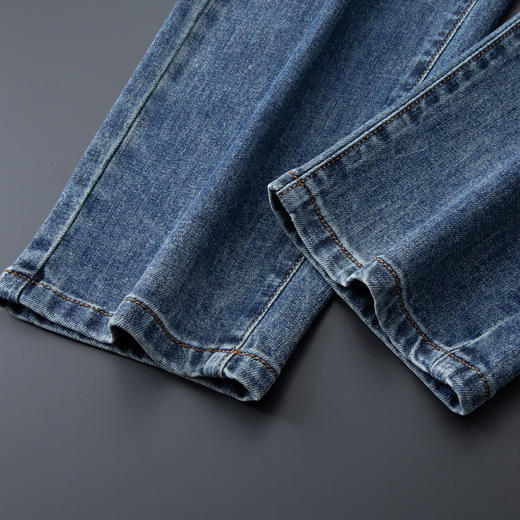 【特大码】【DDA】大依优型大码薄款牛仔裤弹力直筒男宽松大码夏季长裤肥佬300斤 商品图5