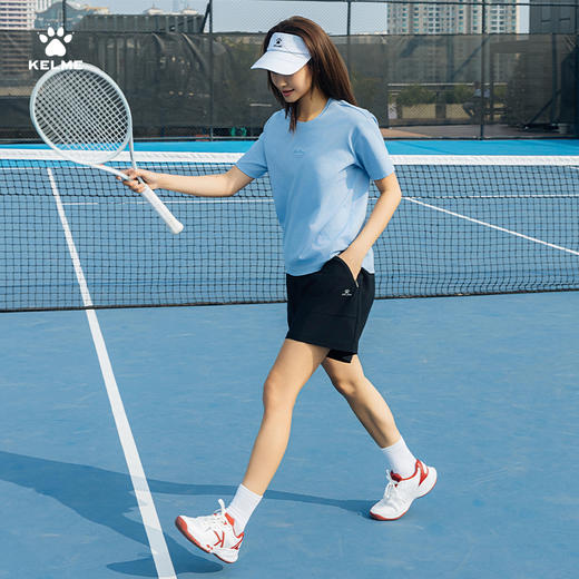 卡尔美新款城市网球系列女圆领短T 商品图5
