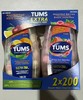 特价！2瓶装Tums抗胃酸咀嚼钙片 成人老人孕妇(200粒*2盒) 温哥华直邮 商品缩略图0
