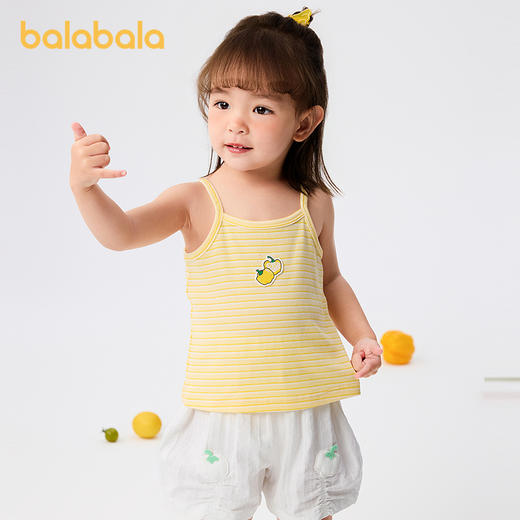巴拉巴拉婴儿背心女童衣服夏季外穿2025新款甜美可爱 商品图2