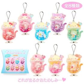 日本三丽鸥Sanrio摇摇乐盲盒挂件冰淇淋杯