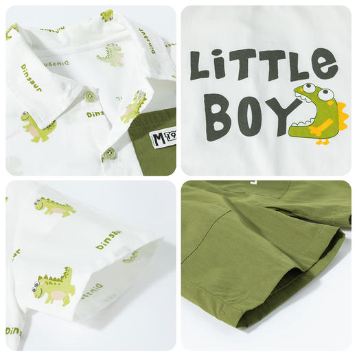 贝贝怡2025夏季新款男童套装3件套ZB2ET044 商品图8