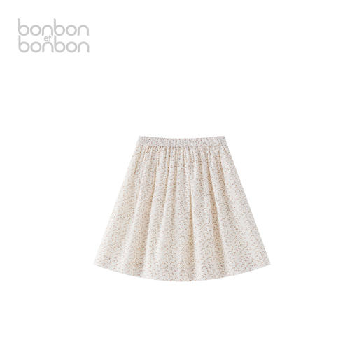 樱花粉褶皱半裙 商品图1